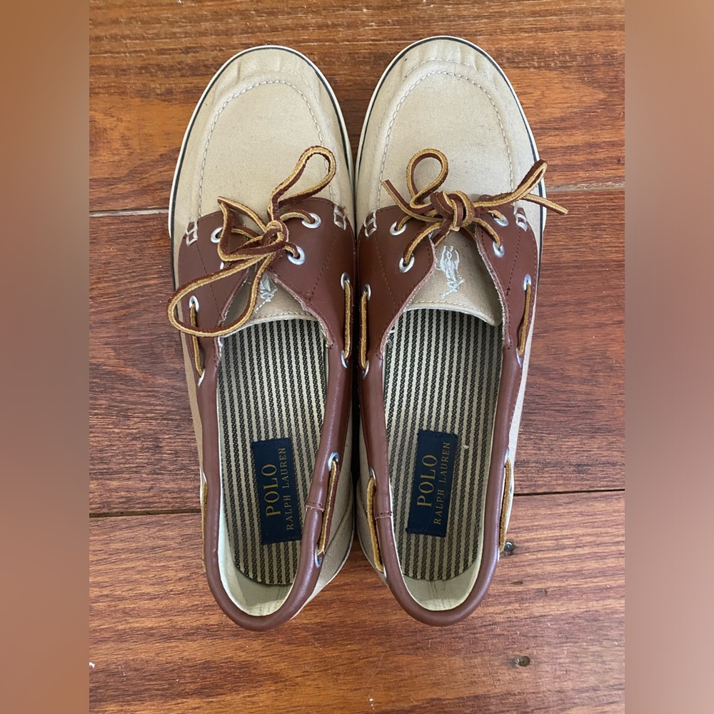 Polo Ralph Lauren Men’s canvas deck/boat shoe